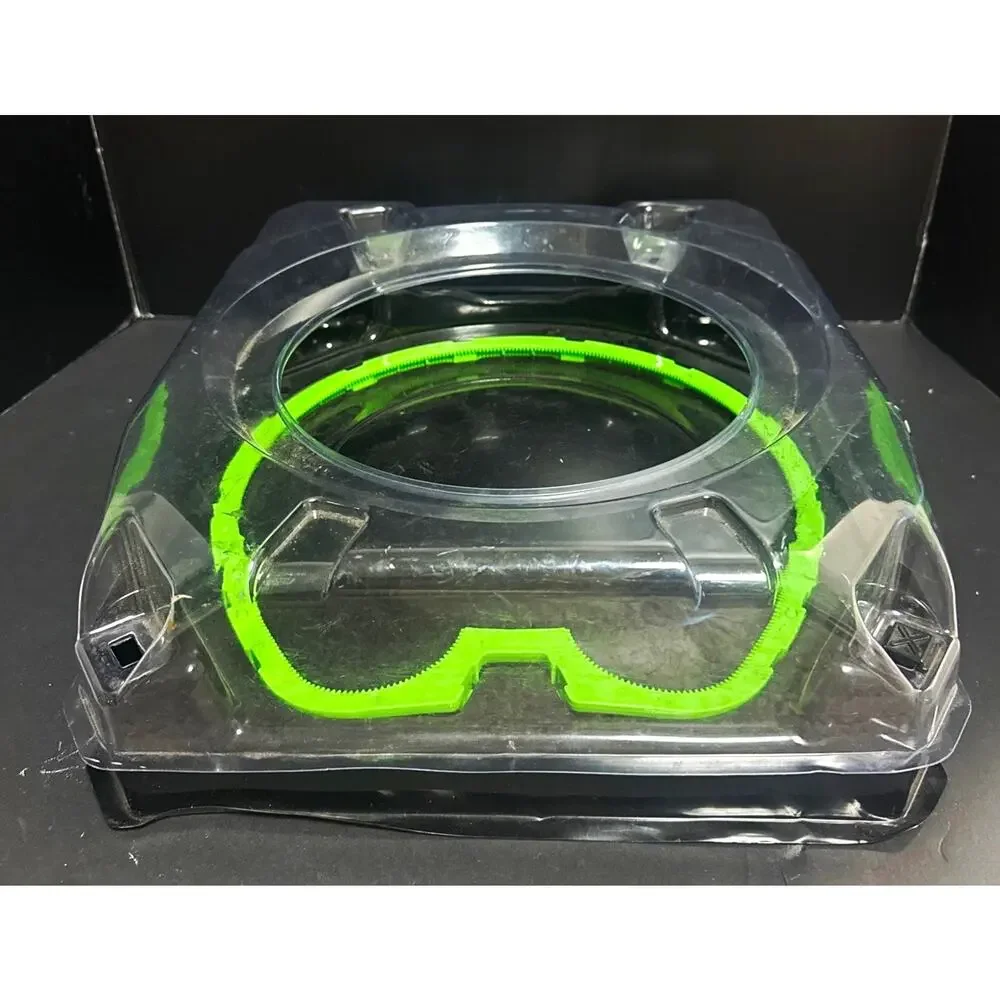 Beyblade X Stadium Arena Black Green Beystadium Hasbro Takara Tomy 2 Clips